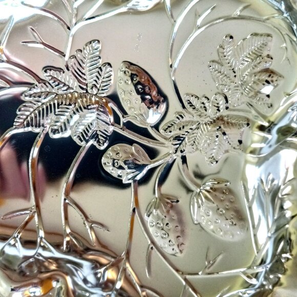 Sterling Craft Leaf Trays Vintage Set of 4 Made in Hong Kong - Picture 7 of 12